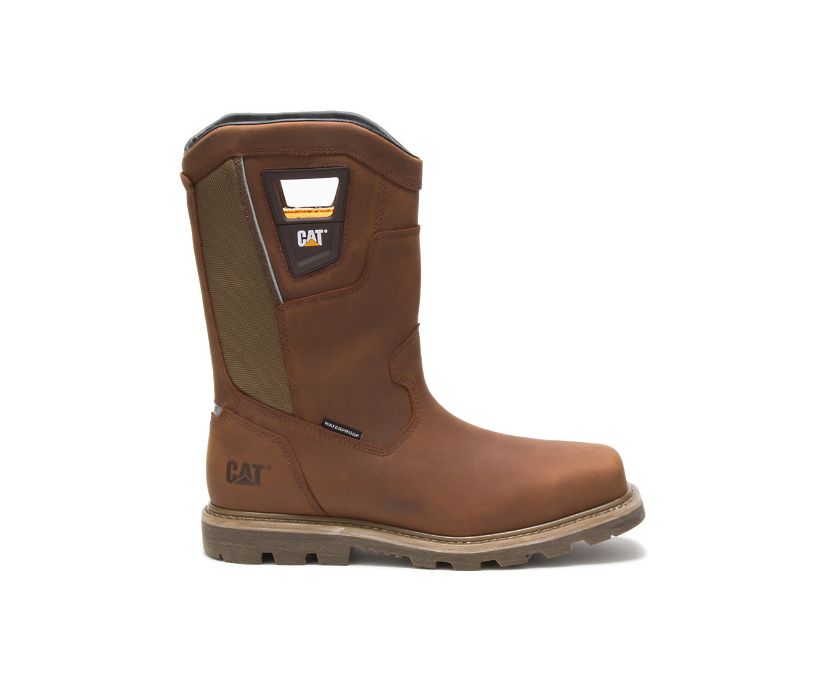 Caterpillar Stillwell Waterproof Steel Toe - Sicherheitsstiefel Herren Braun - Schweiz PELX-23865